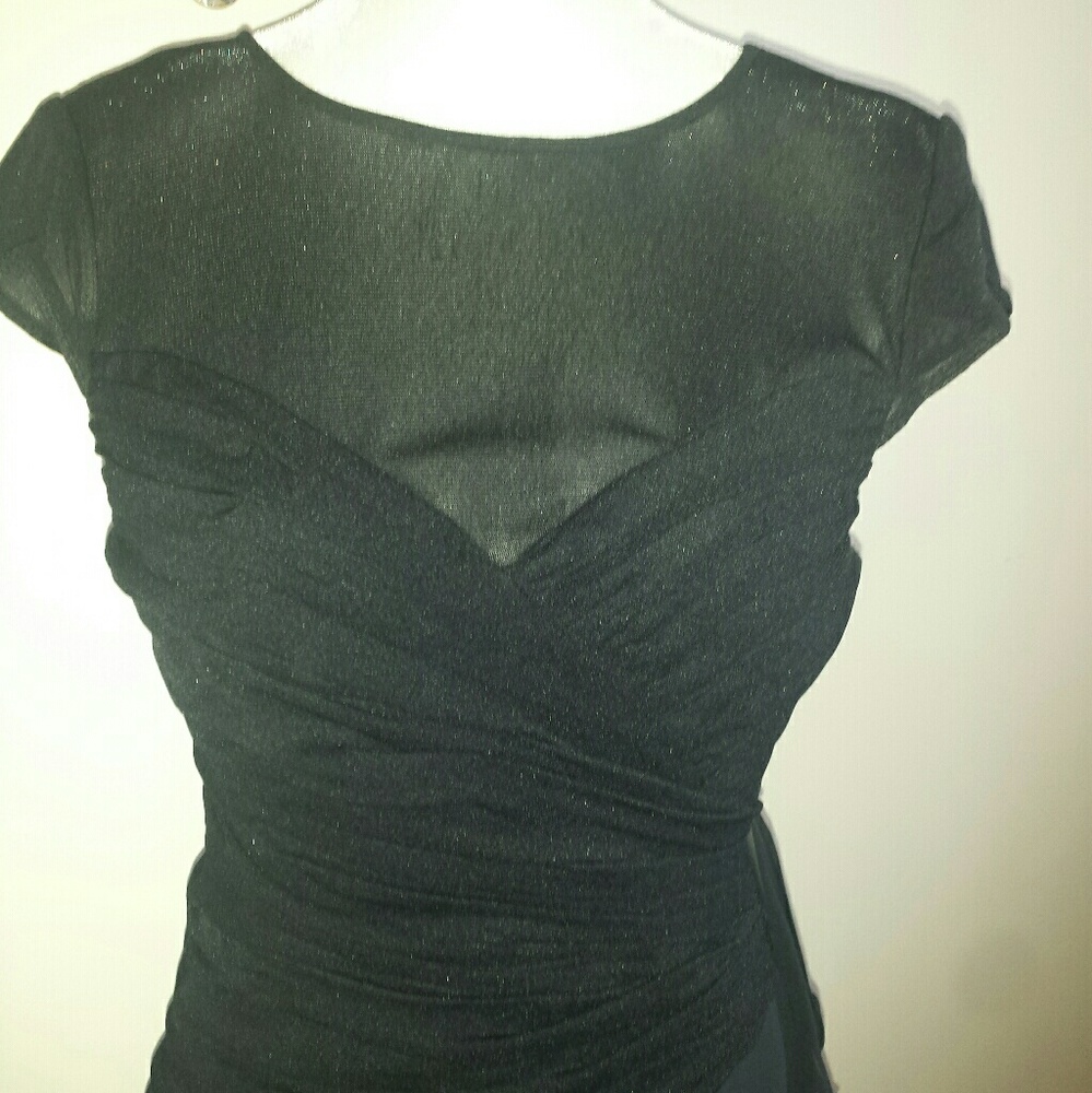 Sangria Layered Ruffle Dress